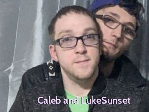 Caleb_and_LukeSunset